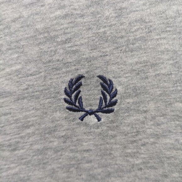 Fred Perry | Bomber collar polo shirt in grey - Picture 6 of 10
